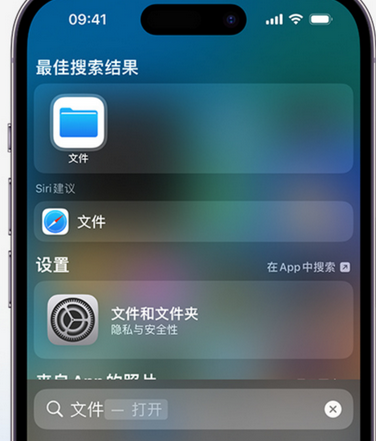 巴宜apple维修中心分享iPhone文件应用中存储和找到下载文件 